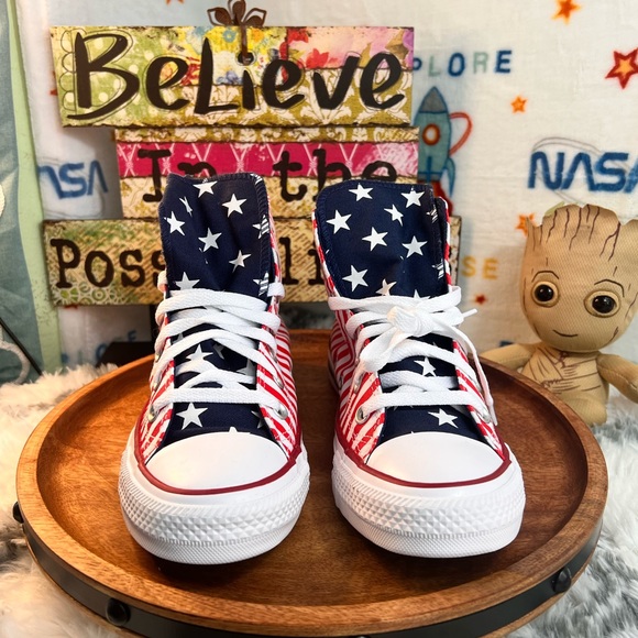 CONVERSE CTAS HI AMERICAN FLAG - Picture 10 of 11